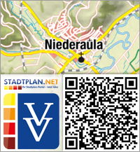 Stadtplan Niederaula, Hersfeld-Rotenburg, Hessen, Deutschland - stadtplan.net