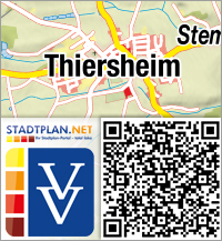 Stadtplan Thiersheim, Wunsiedel im Fichtelgebirge, Bayern, Deutschland - stadtplan.net