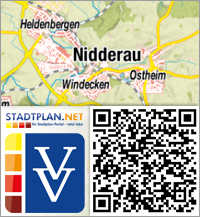 Stadtplan Nidderau, Main-Kinzig-Kreis, Hessen, Deutschland - stadtplan.net